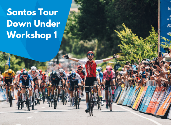 Santos Tour Down Under Workshop 1: Leveraging Events with Hayden Zammit